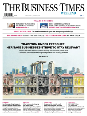 Cover of The Business Times