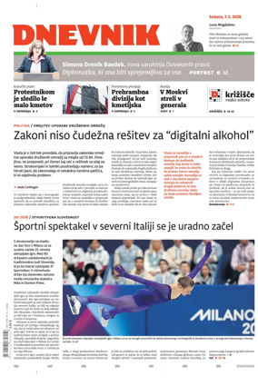 Cover of Dnevnik (Slovenija)