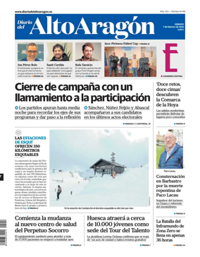 Cover of Diario del Alto Aragon