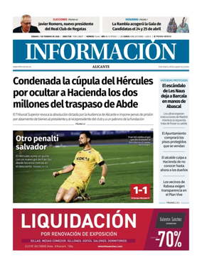 Cover of Diario Informacion