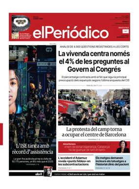 Cover of El Periodico - Catala