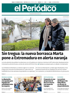 Cover of El Periodico Extremadura