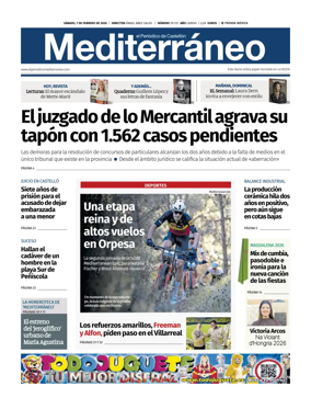 Cover of El Periodico Mediterraneo