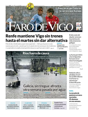 Cover of Faro de Vigo