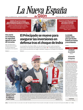 Cover of La Nueva Espana (Gijon)