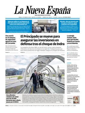Cover of La Nueva Espana (Oviedo)
