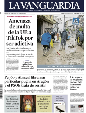 Cover of La Vanguardia (1st Edition)