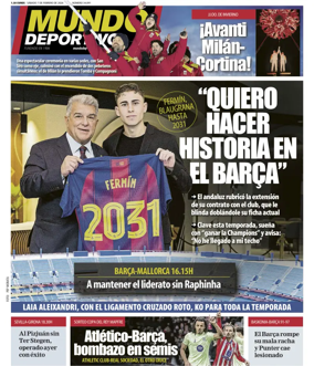 Cover of Mundo Deportivo (Barcelona)