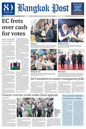 Cover of Bangkok Post