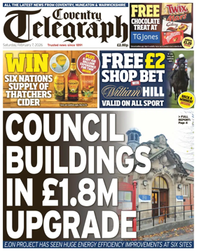 Cover of Coventry Telegraph