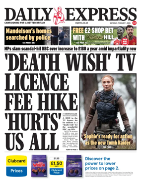 Cover of Daily Express