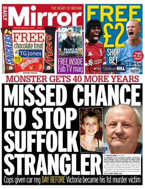 Cover of Daily Mirror