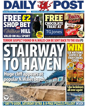 Cover of Daily Post (North Wales)