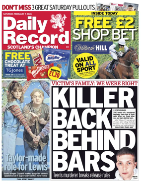 Cover of Daily Record