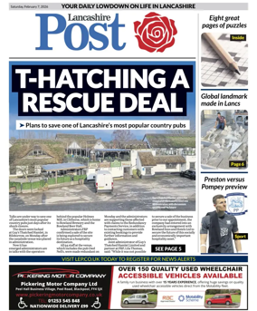 Cover of Lancashire Evening Post