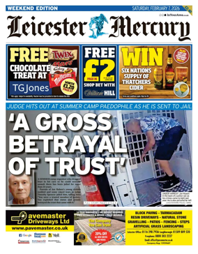 Cover of Leicester Mercury