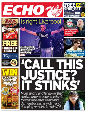 Cover of Liverpool Echo
