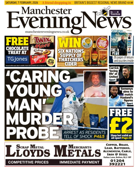 Cover of Manchester Evening News