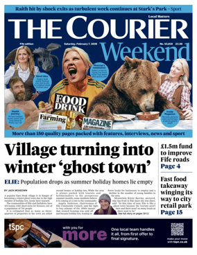 Cover of The Courier & Advertiser (Fife Edition)