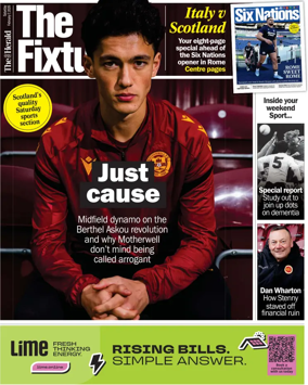 Cover of Herald Sport