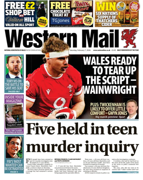 Cover of Western Mail