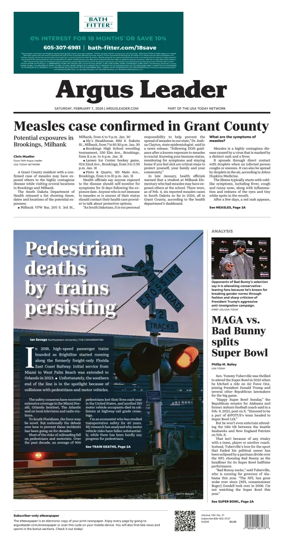 Cover of Argus Leader