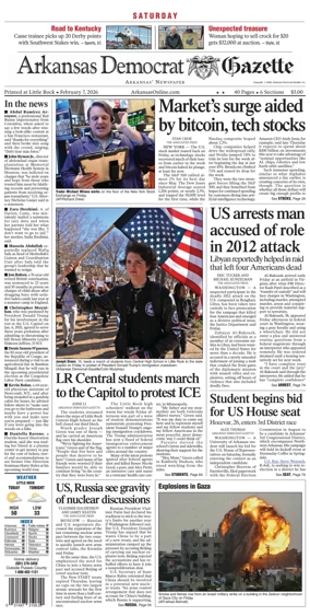 Cover of Arkansas Democrat-Gazette