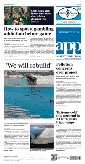 Cover of Asbury Park Press