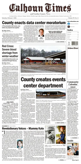 Cover of Calhoun Times