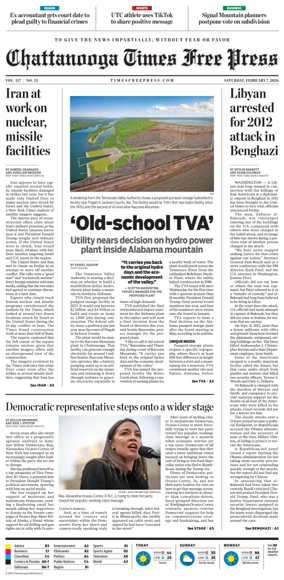 Cover of Chattanooga Times Free Press