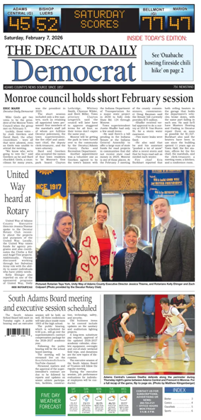 Cover of The Decatur Daily Democrat