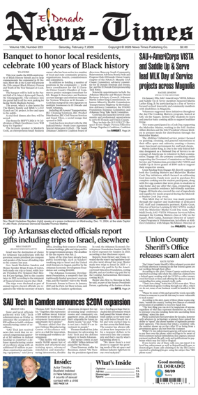 Cover of El Dorado News-Times (VCID - Camden News)