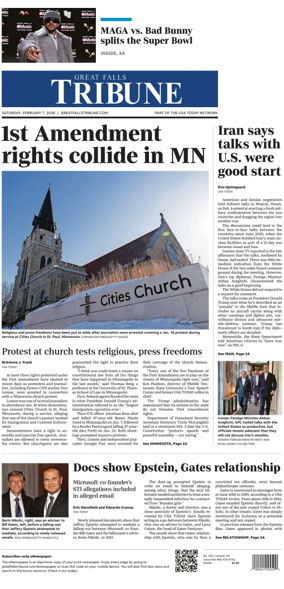 Cover of Great Falls Tribune