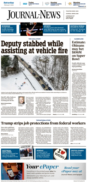 Cover of Hamilton Journal News