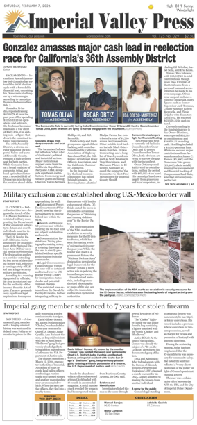 Cover of Imperial Valley Press