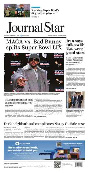 Cover of Journal Star (Peoria)