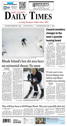 Cover of Kent County Daily Times