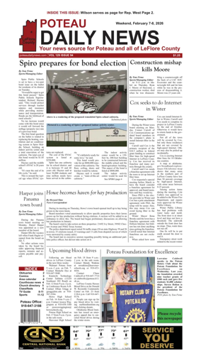 Cover of Poteau Daily News