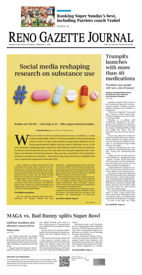 Cover of Reno Gazette Journal