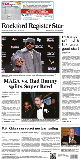 Cover of Rockford Register Star