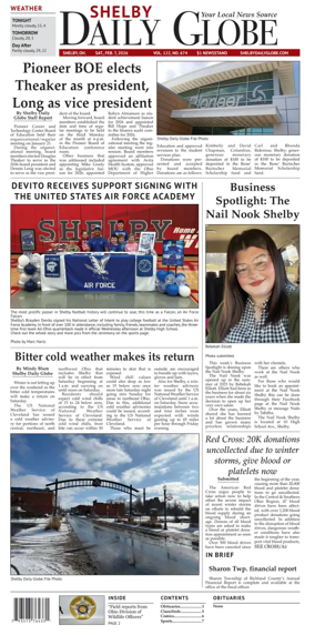 Cover of Shelby Daily Globe