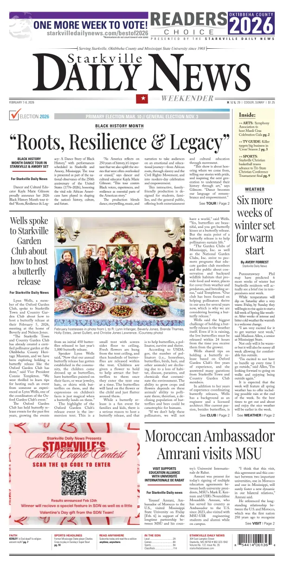 Cover of Starkville Daily News