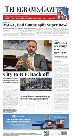 Cover of Telegram & Gazette