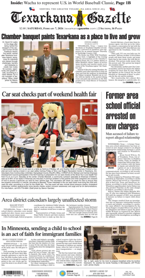 Cover of Texarkana Gazette