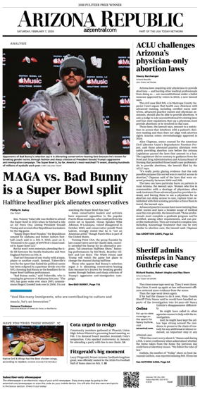 Cover of The Arizona Republic