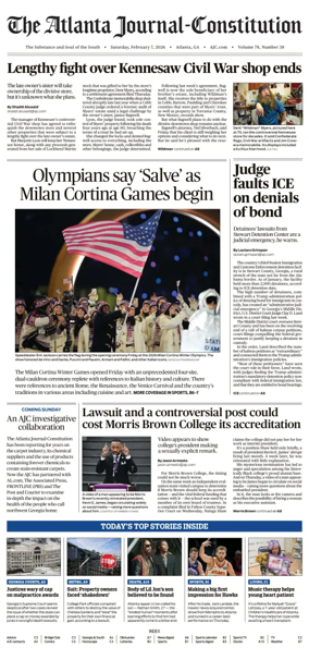 Cover of The Atlanta Journal-Constitution