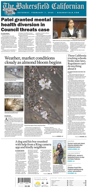 Cover of The Bakersfield Californian