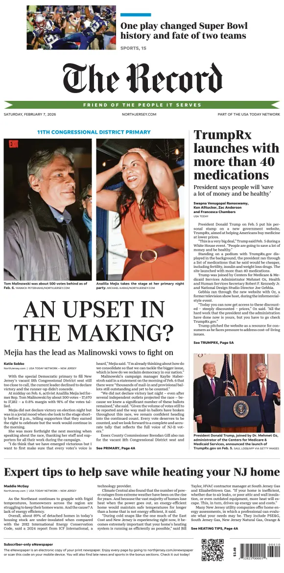 Cover of The Bergen Record