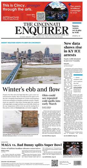Cover of The Cincinnati Enquirer