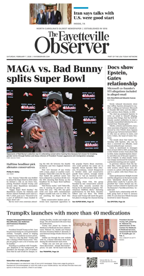 Cover of The Fayetteville Observer